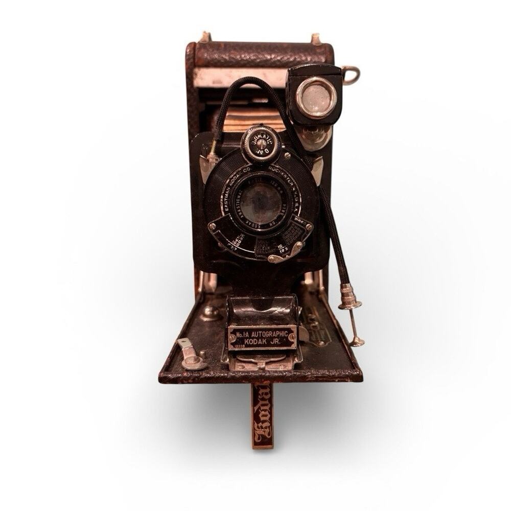 VINTAGE KODAK Jr No 1A Autographic Folding Camera with Stylus